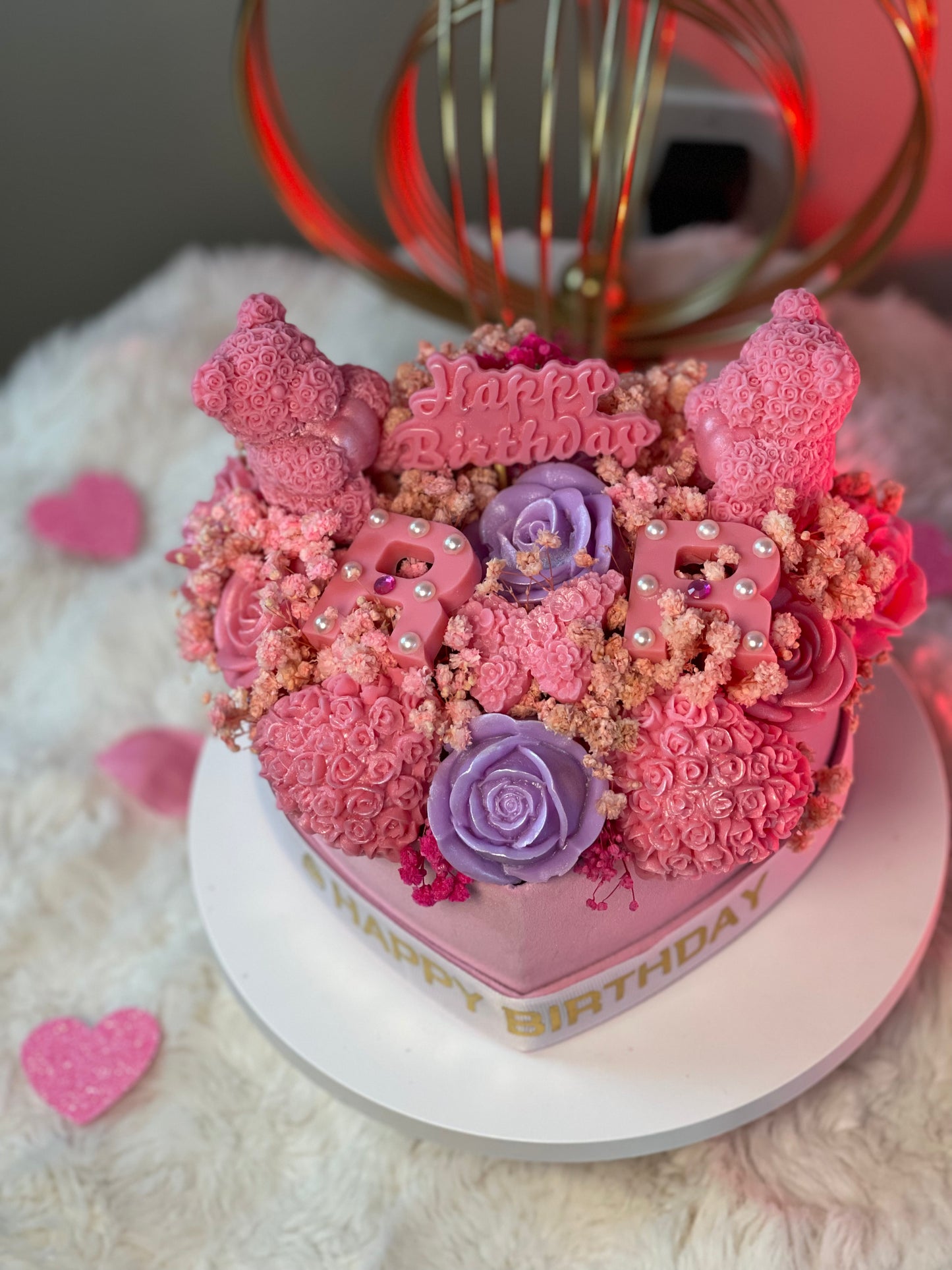 The Enchanted Roseberry Birthday Cake