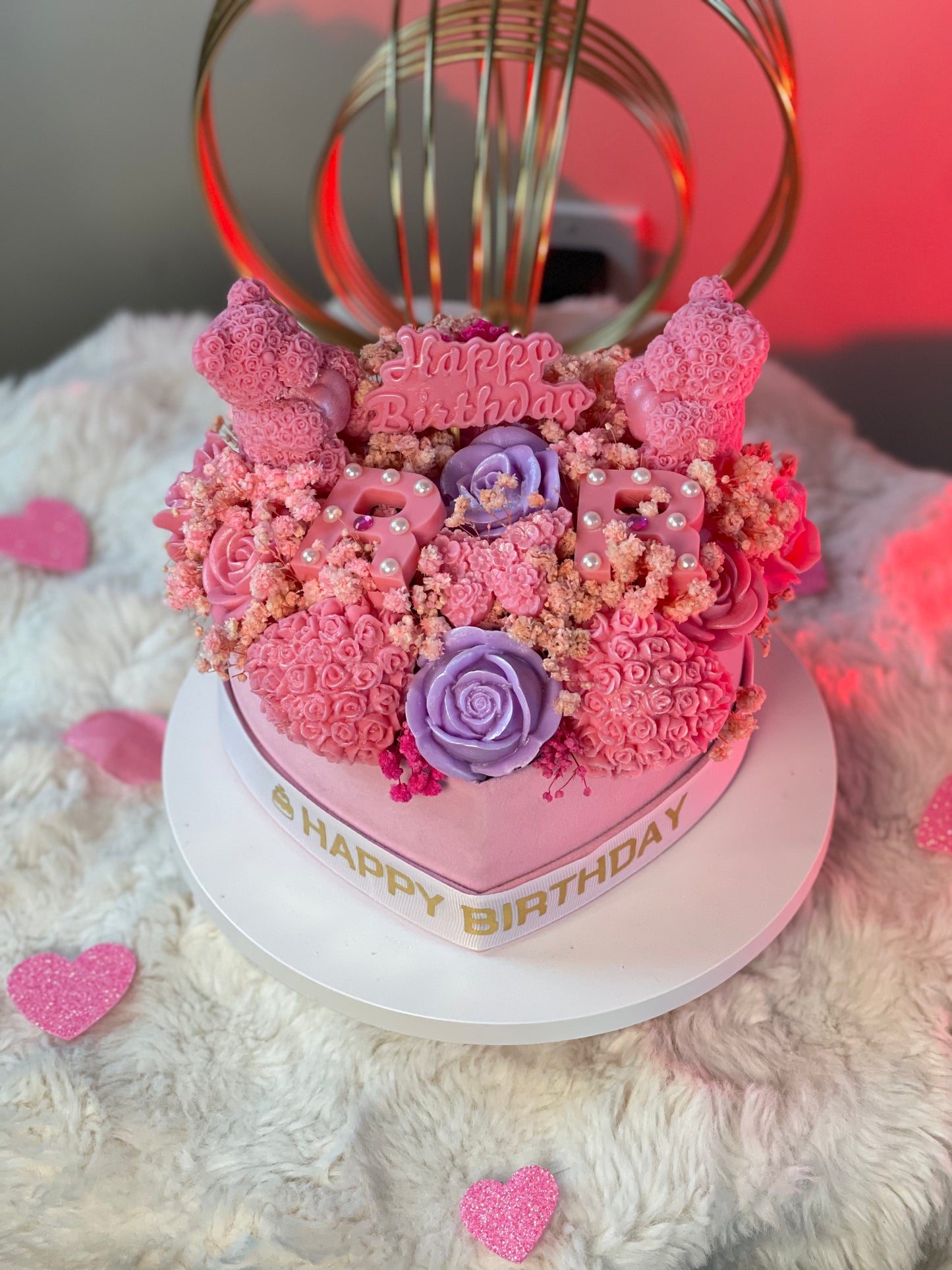 The Enchanted Roseberry Birthday Cake