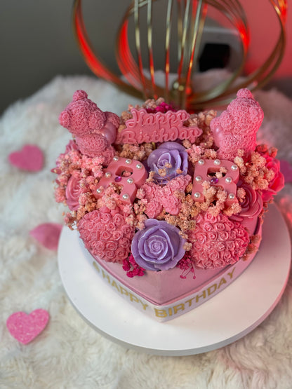 The Enchanted Roseberry Birthday Cake