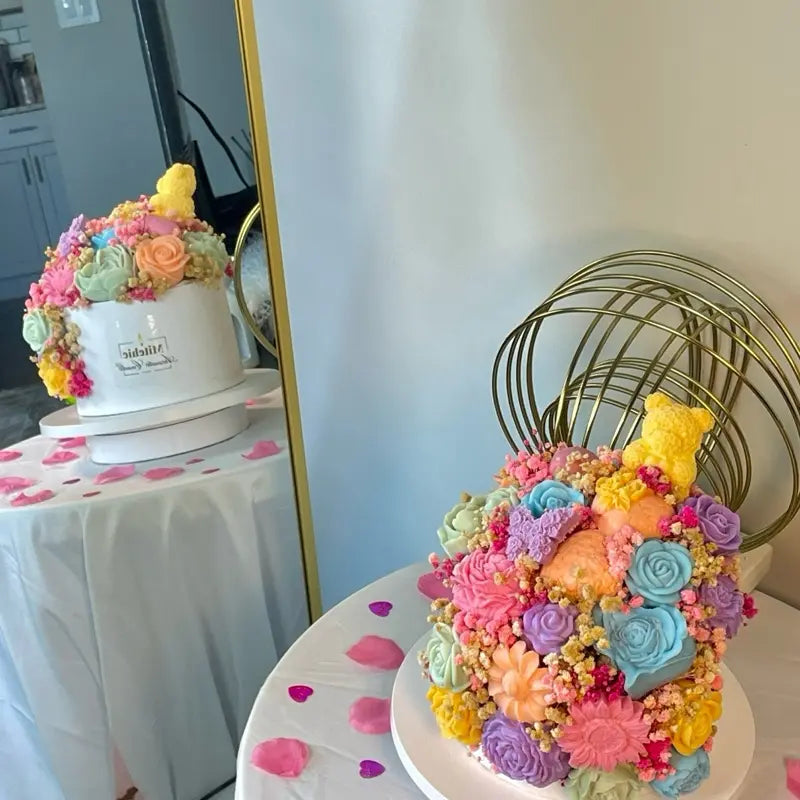 Multi-Color Wax Fragrance Sculpture